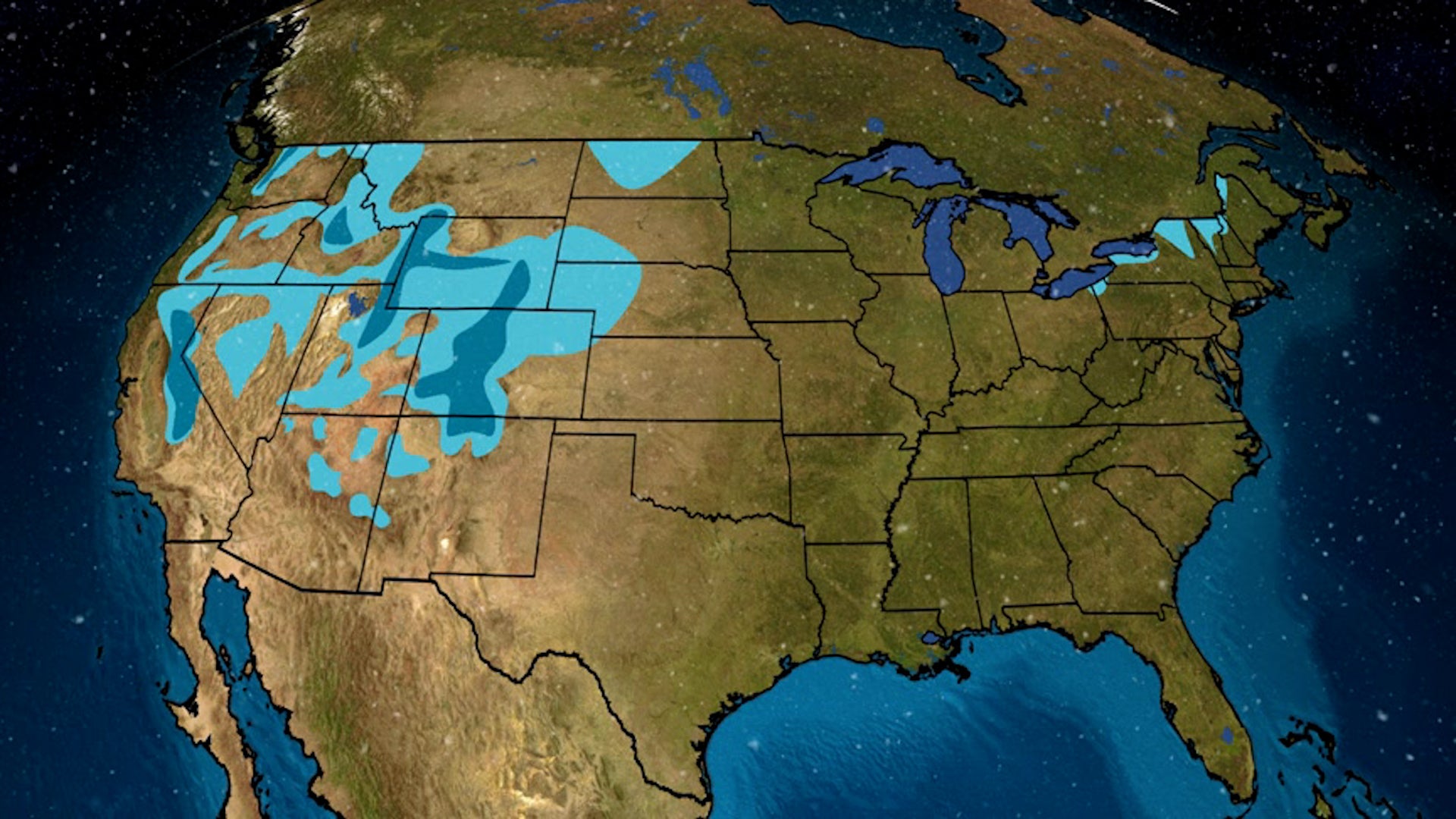 White Christmas Unlikely In Much Of US