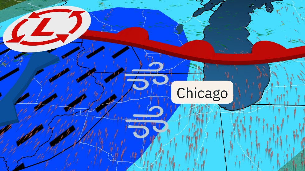 Two Rounds Of Severe Storms Will Start The Week In Chicago