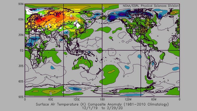 Europe Just Had Its Warmest Winter Since at Least 1850, Report Says