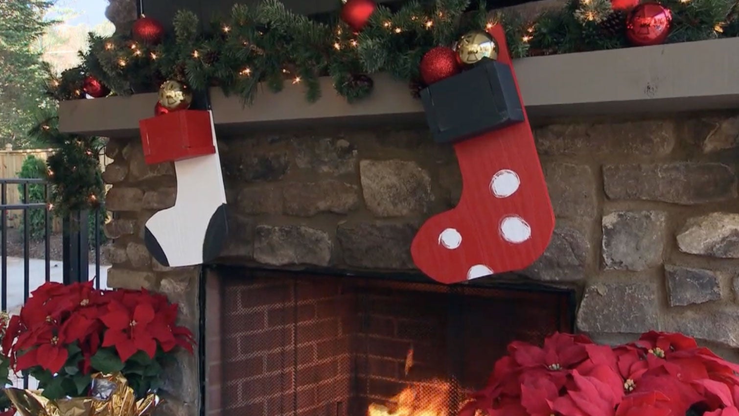 Create a Wooden Stocking for Your Mantle