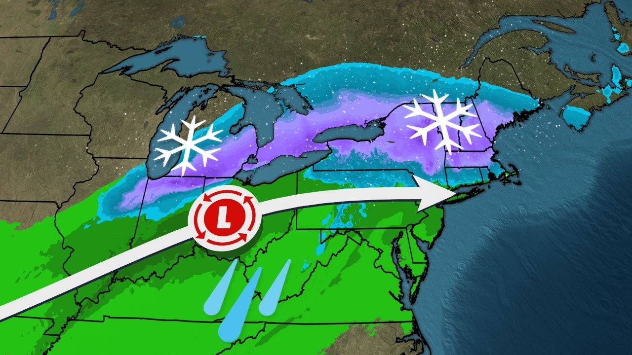 Winter Storm Quest Takes Aim At Midwest, Northeast With Snow, Strong Winds