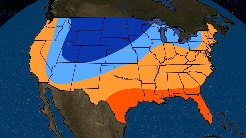 May 2017 Temperature Outlook: Cooler in Parts of North, West; South Staying Warm