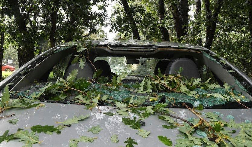 weather underground hail history