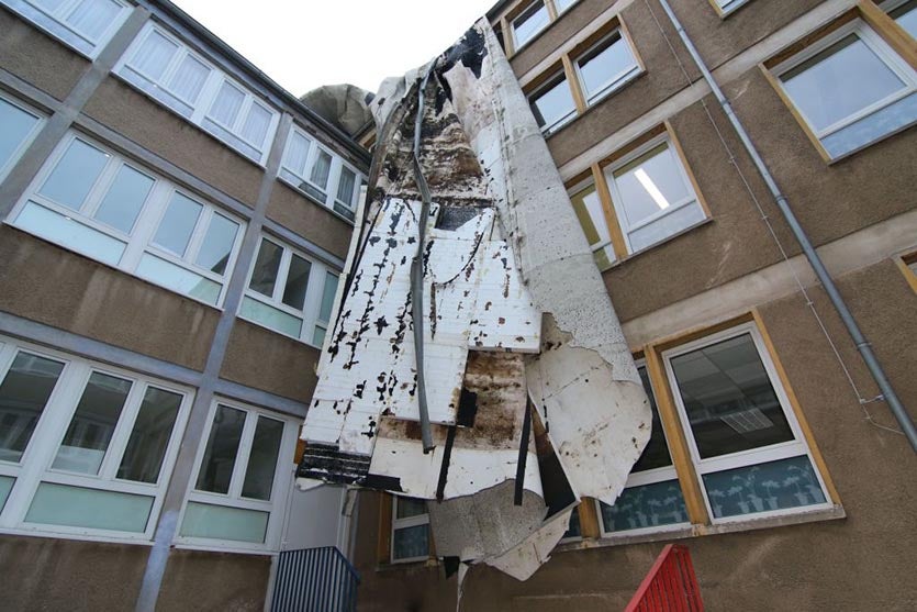 Friederike damage Friederike damage