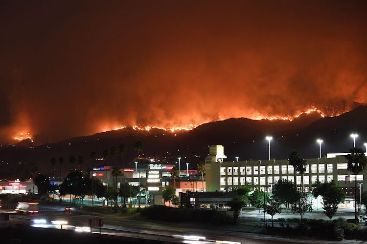 La Tuna fire near Burbank, CA, 9/2/2017 La Tuna fire near Burbank, CA, 9/2/2017