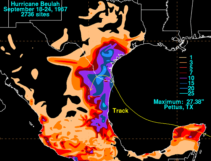 The 3 HighestVolume U.S. Rainfall Events on Record Have Happened in