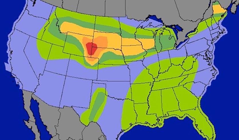 Severe weather outlook Severe weather outlook
