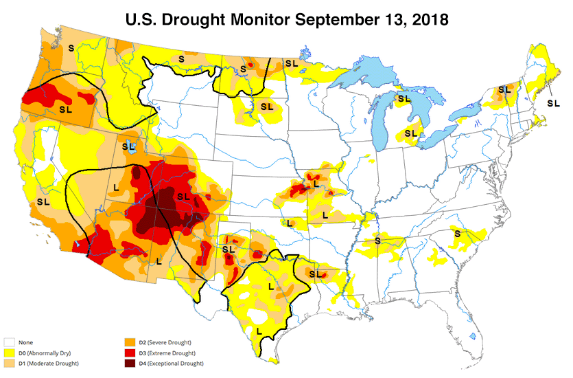 Drought map Drought map