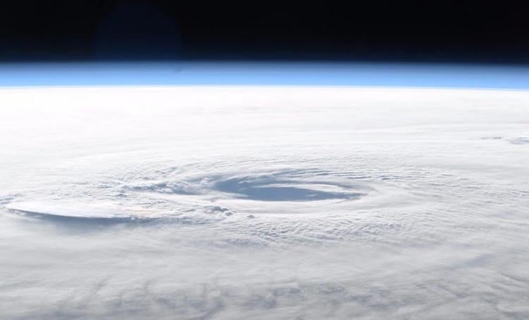 Hurricane Maria from Int'l Space Station, 9/21/2017