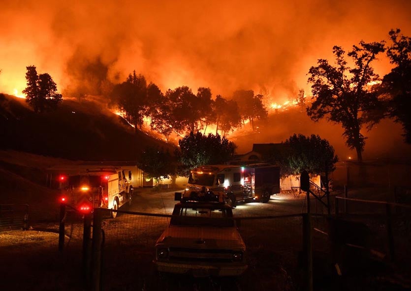 Mendocino Complex fire Mendocino Complex fire