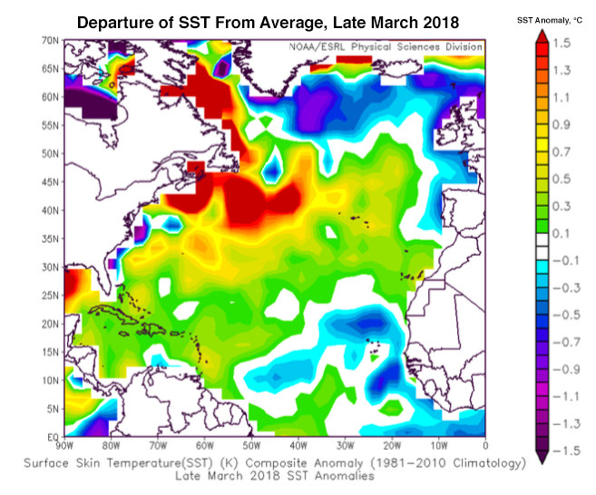 SST anomaly SST anomaly