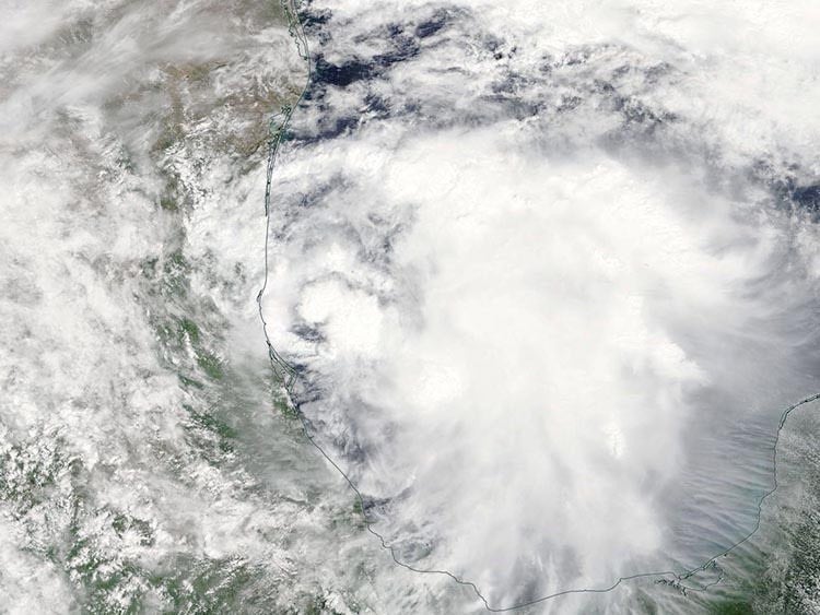 MODIS image of TD 13, 9/5/2017