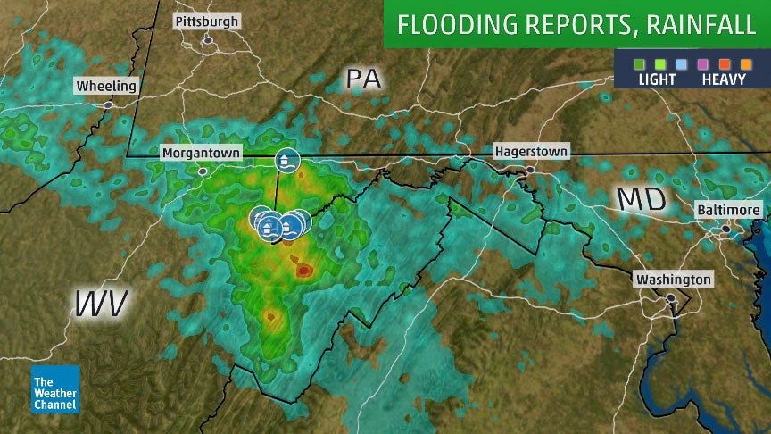 Overnight Flash Flooding Prompts Evacuations in West Virginia | Weather.com