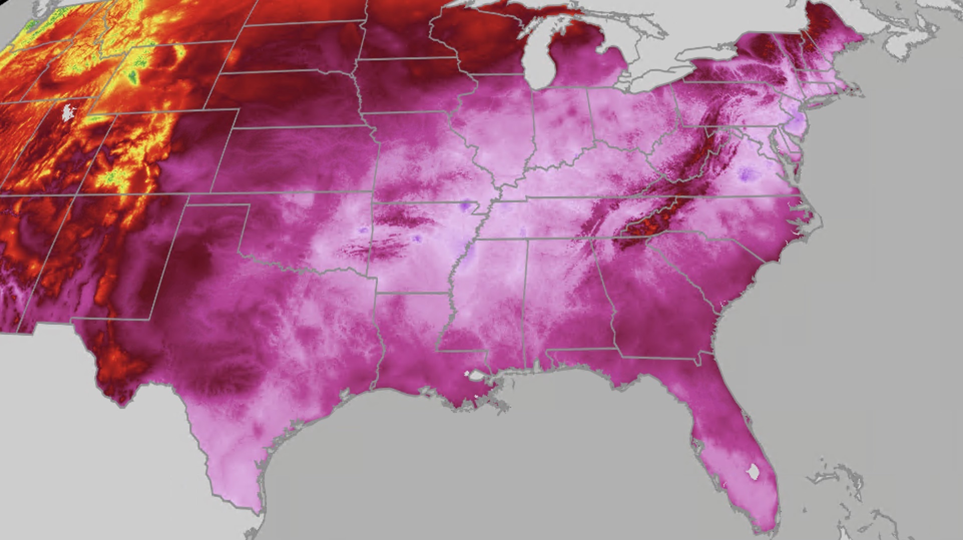 Dangerous heat dome bakes Central, Eastern US this week