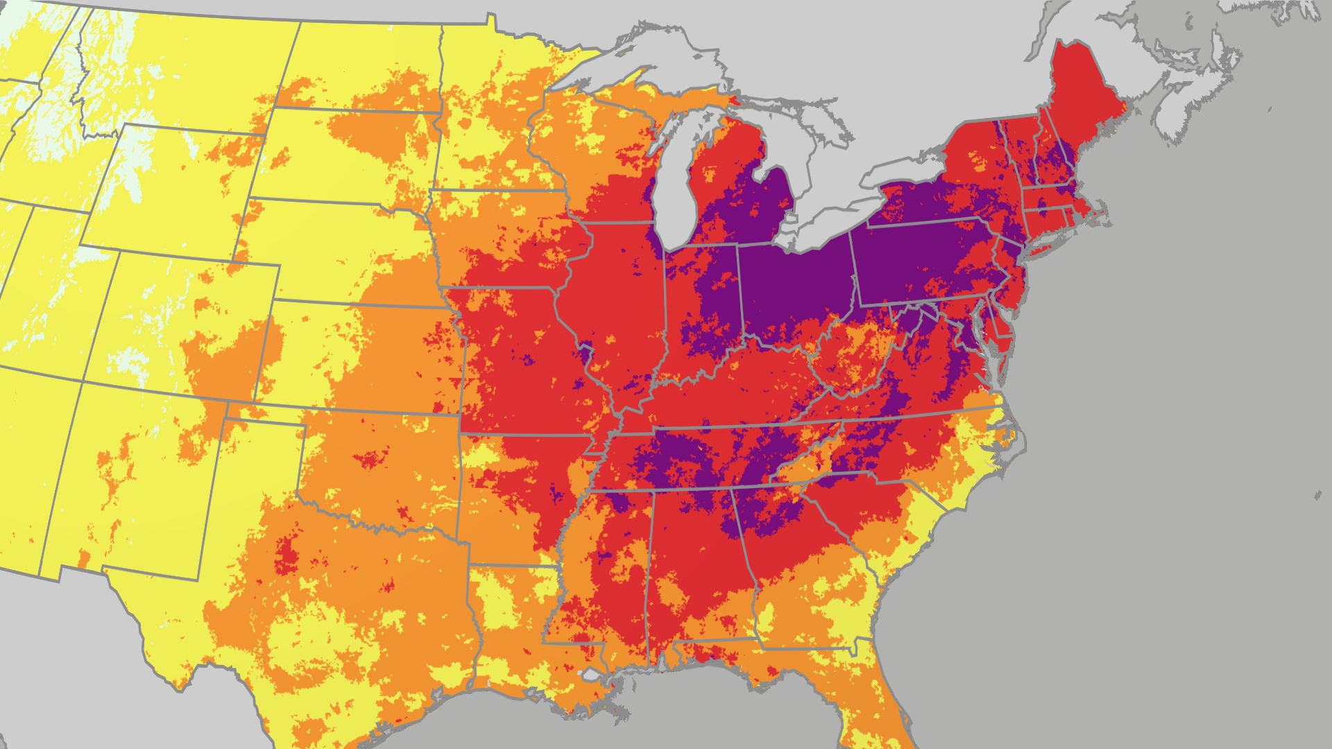 Record-breaking heat dome bakes central, eastern US