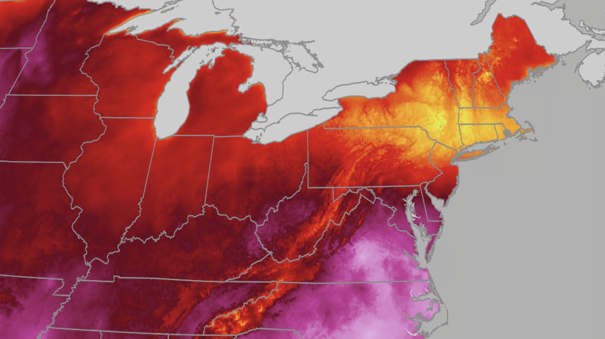 Heat starts to subside, relief on the way for Northeast