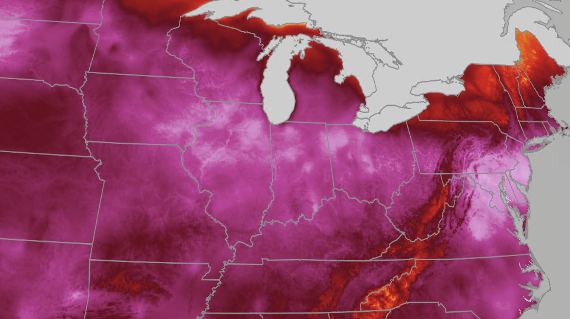 Extreme heat will build from Midwest to Northeast