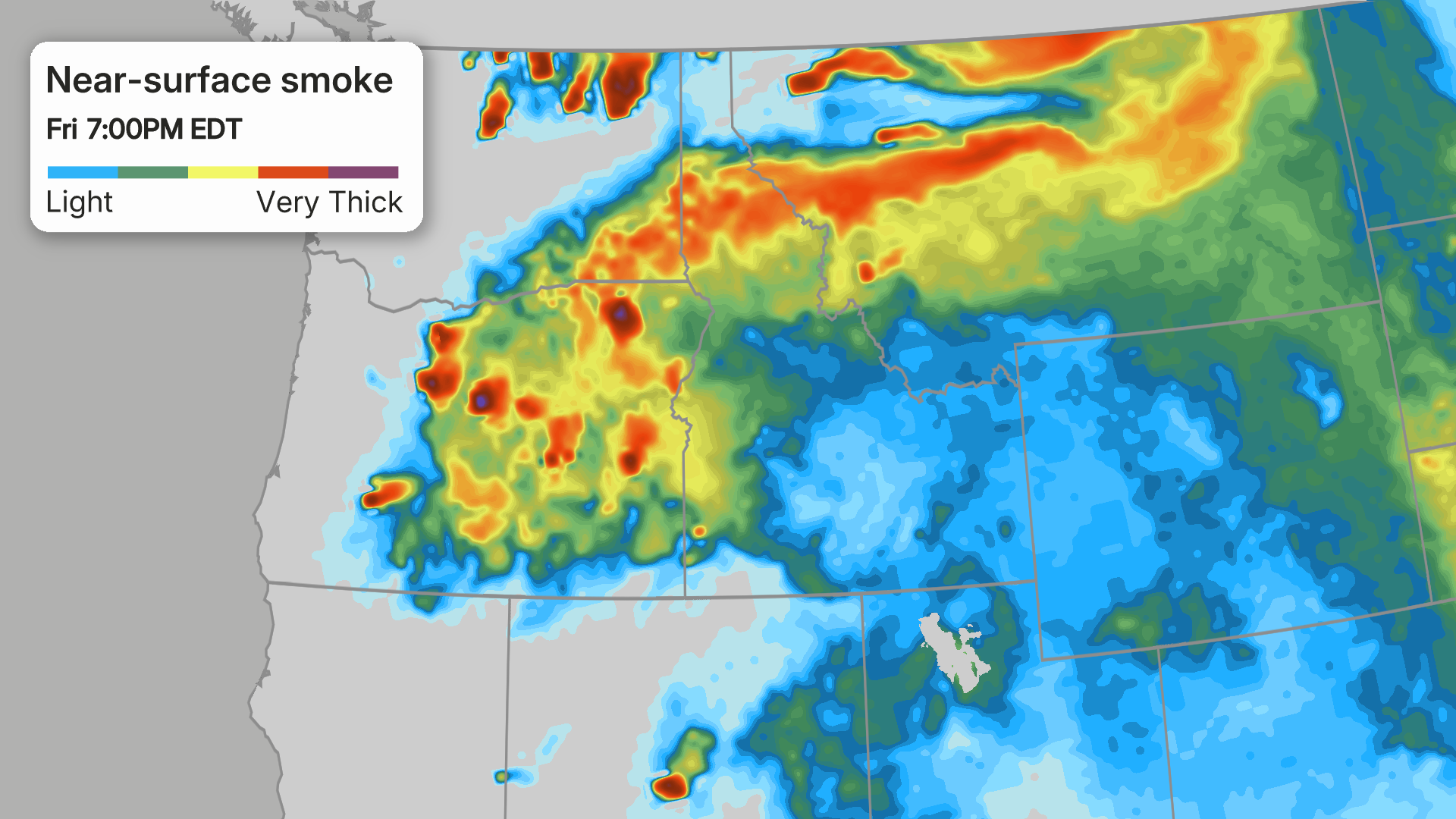 Smoke forecast