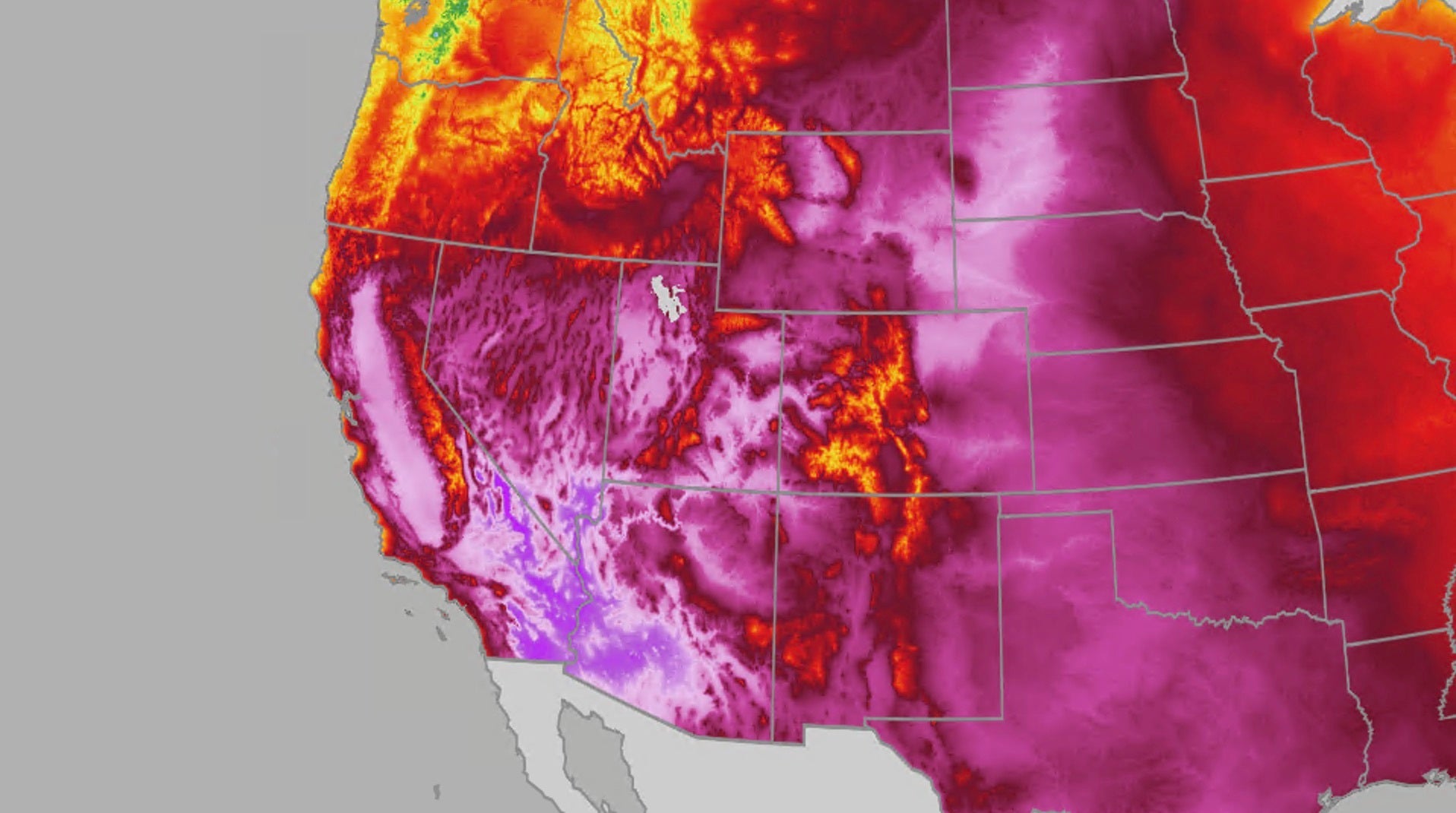 Sizzling, record heat continues for West