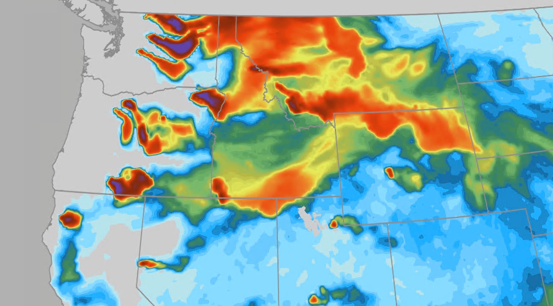The West continues to suffer from poor air quality