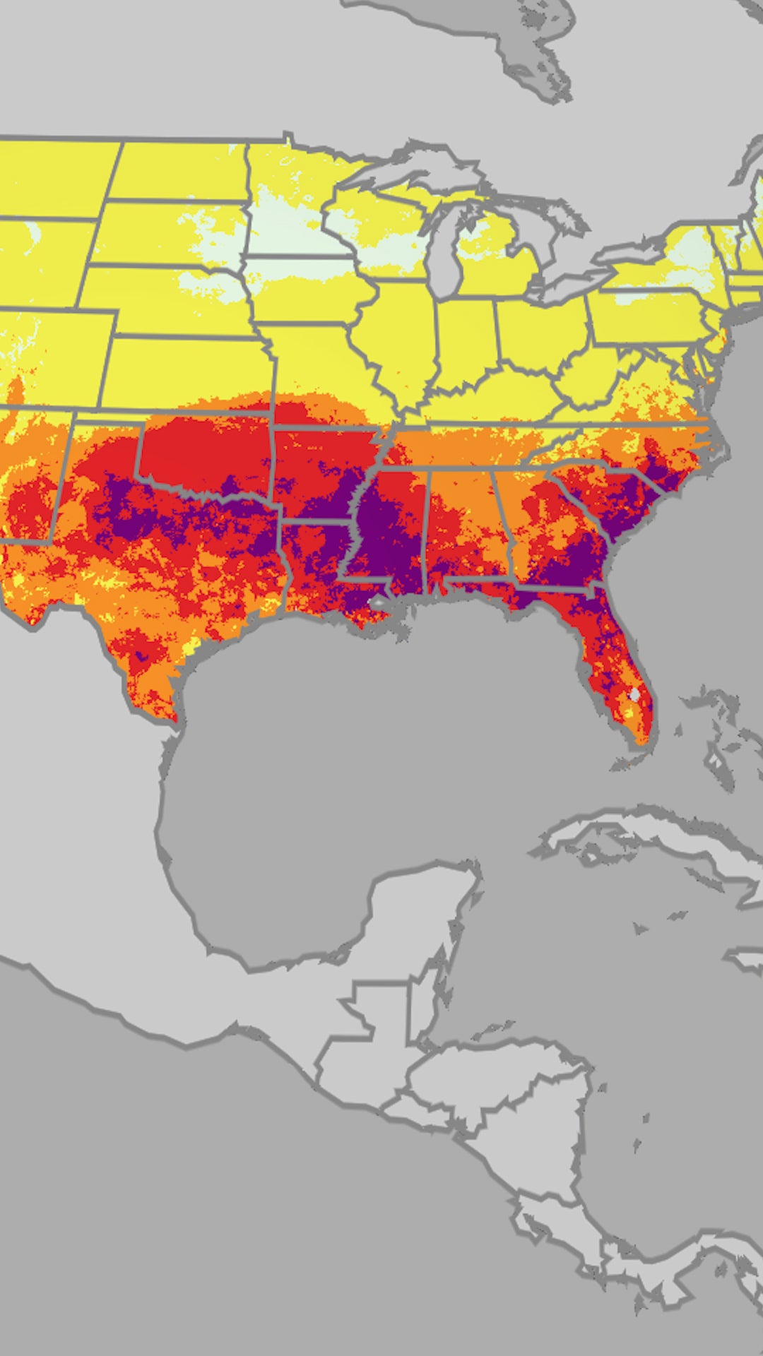 Is relief from heat in store for the South?