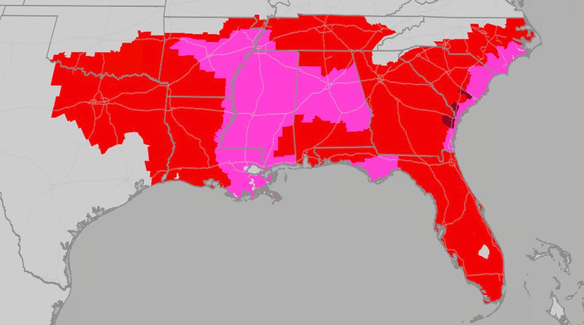 Millions across the South under heat alerts