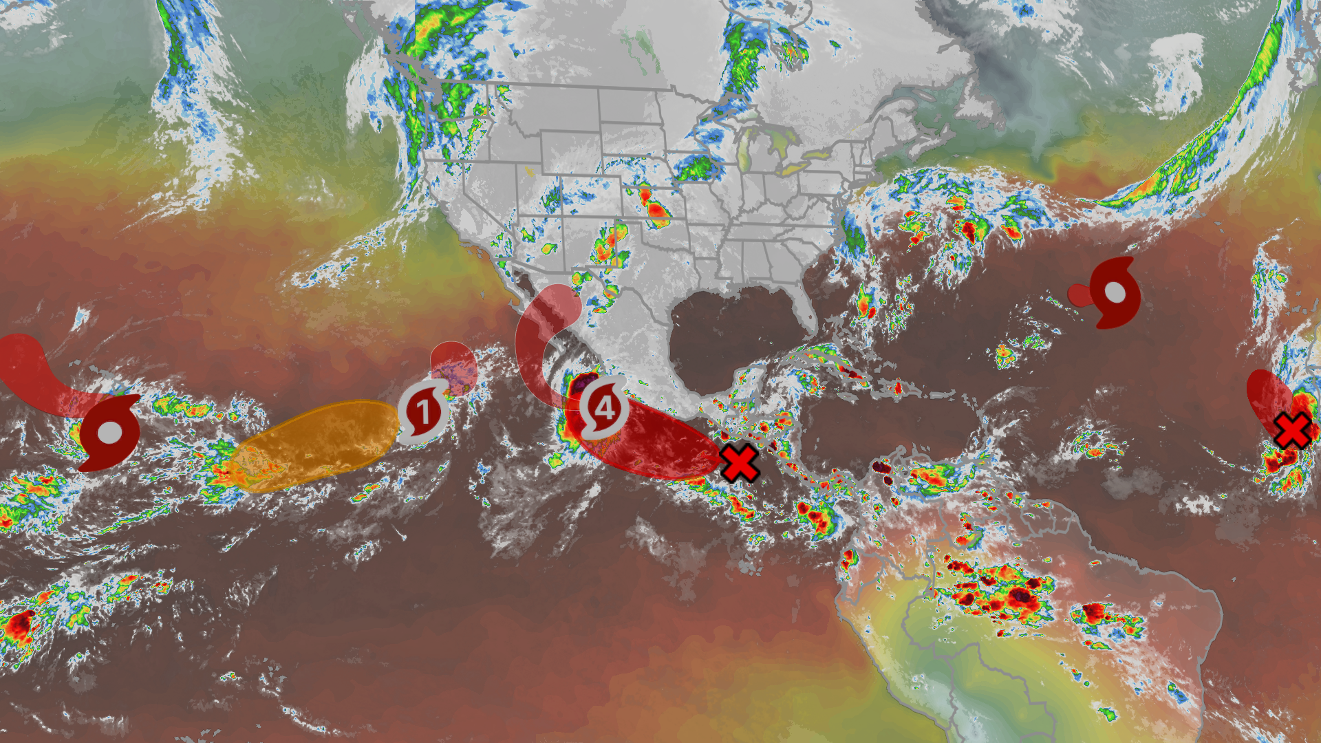 Pacific hurricane season sees multiple storms as Nolo heads toward Hawaii
