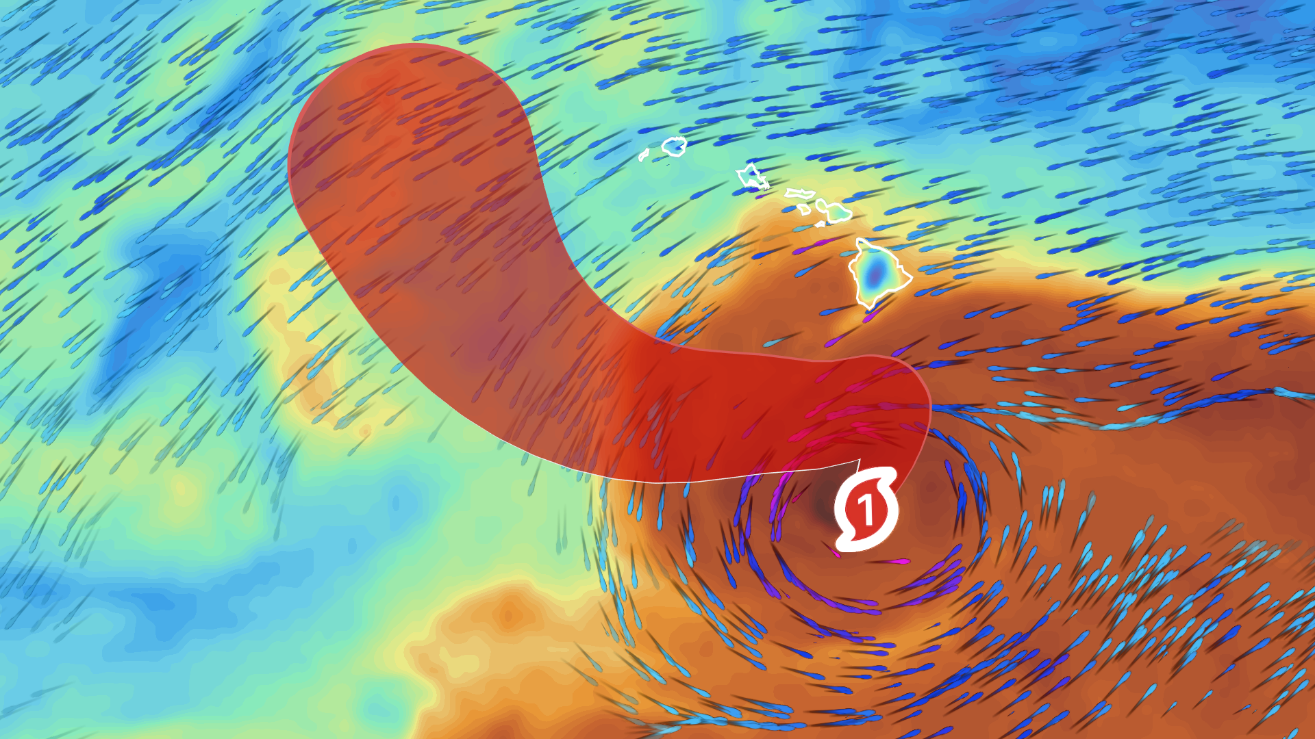Hurricane Nolo strengthens to Category 1 as Hawaii braces for catastrophic flooding and damaging winds; storm may become major hurricane by weekend