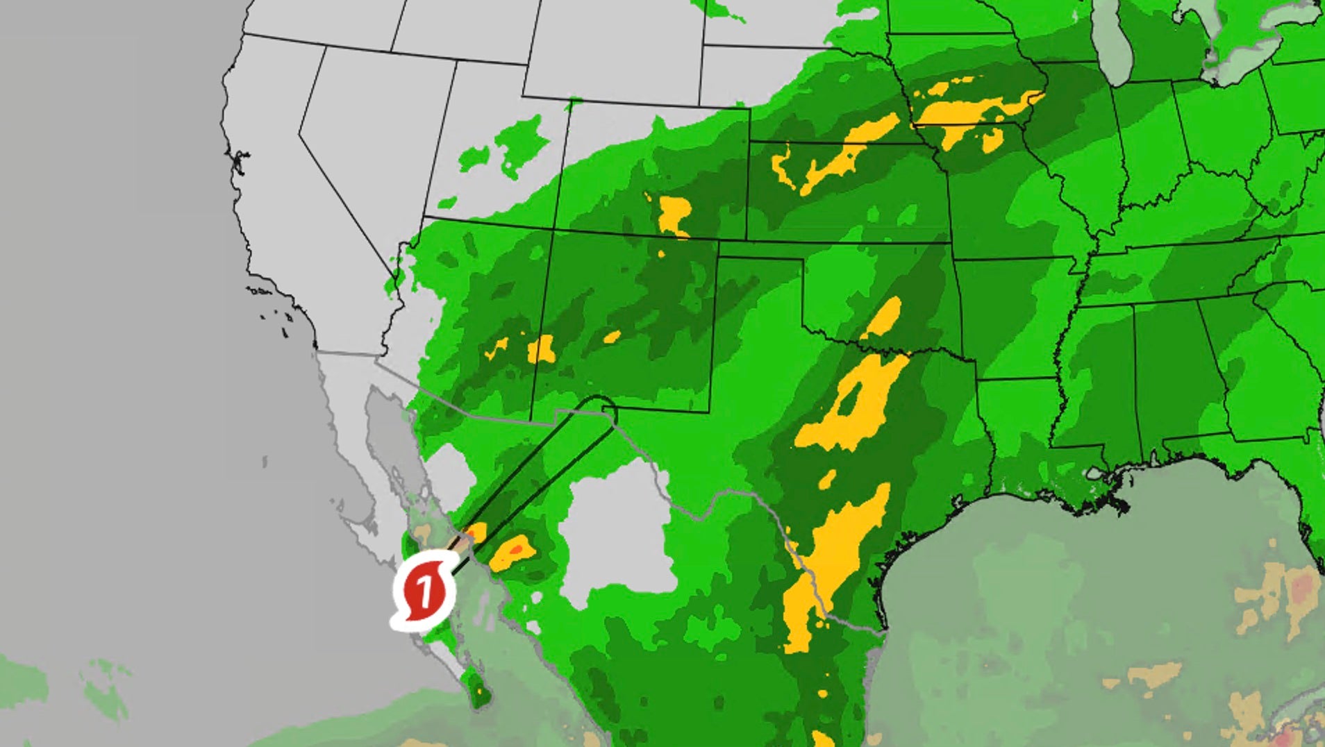 Polo storm moisture will trigger Southwest flooding
