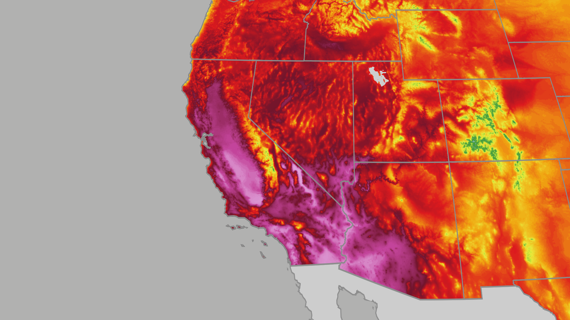 Record heat continues for the West, including Los Angeles, San Diego