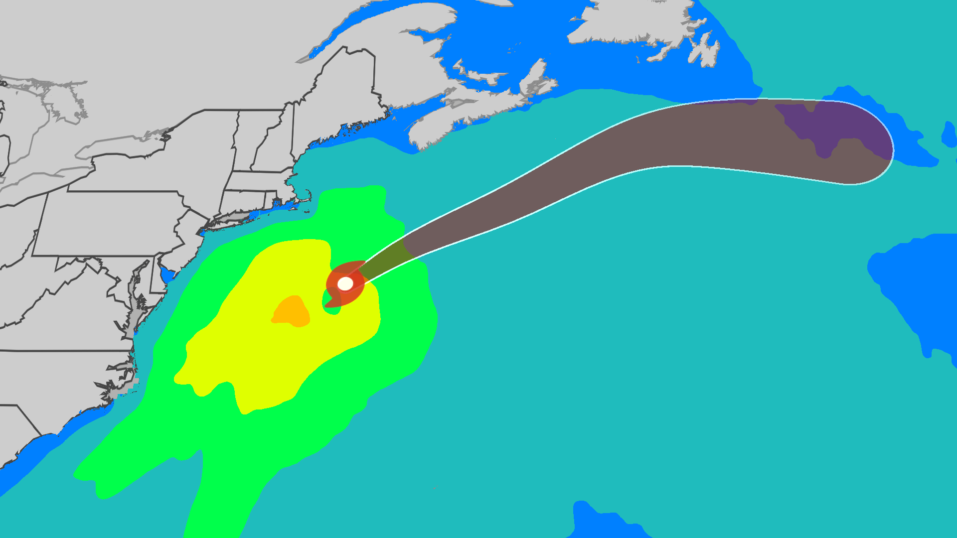 Subtropical Storm Josephine expected to bring high surf and coastal flooding along the Atlantic seaboard