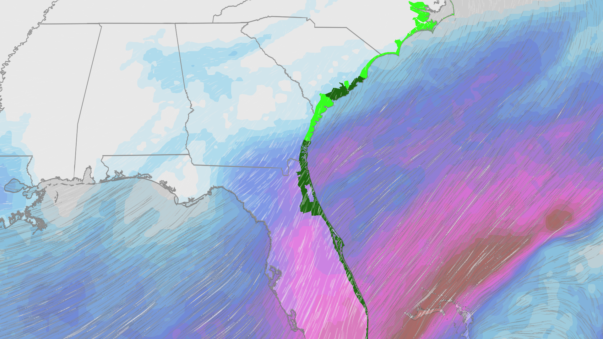 King tides, winds bring coastal flooding to Southeast coast