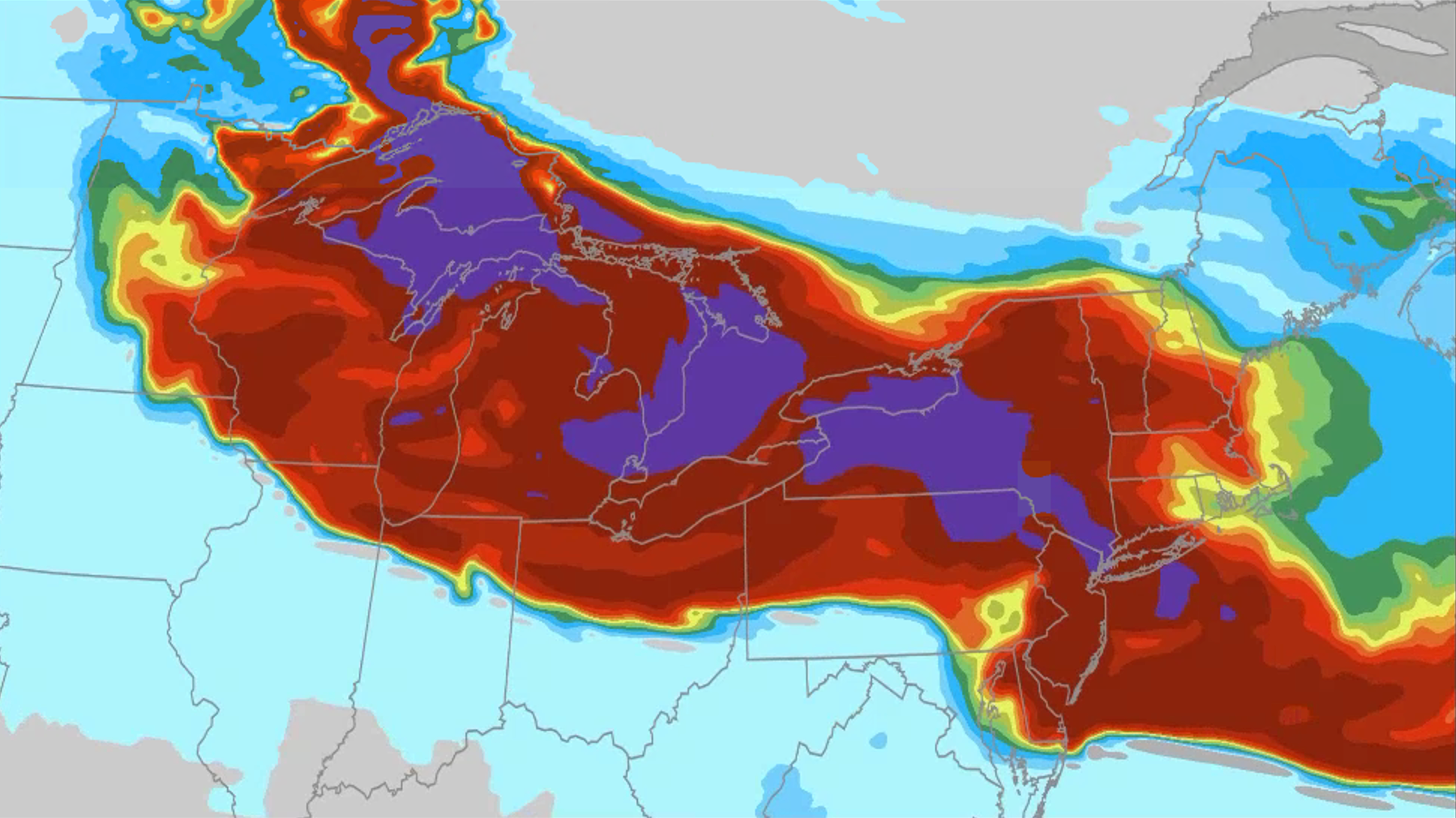 Air quality alerts in Midwest, Northeast from wildfire smoke