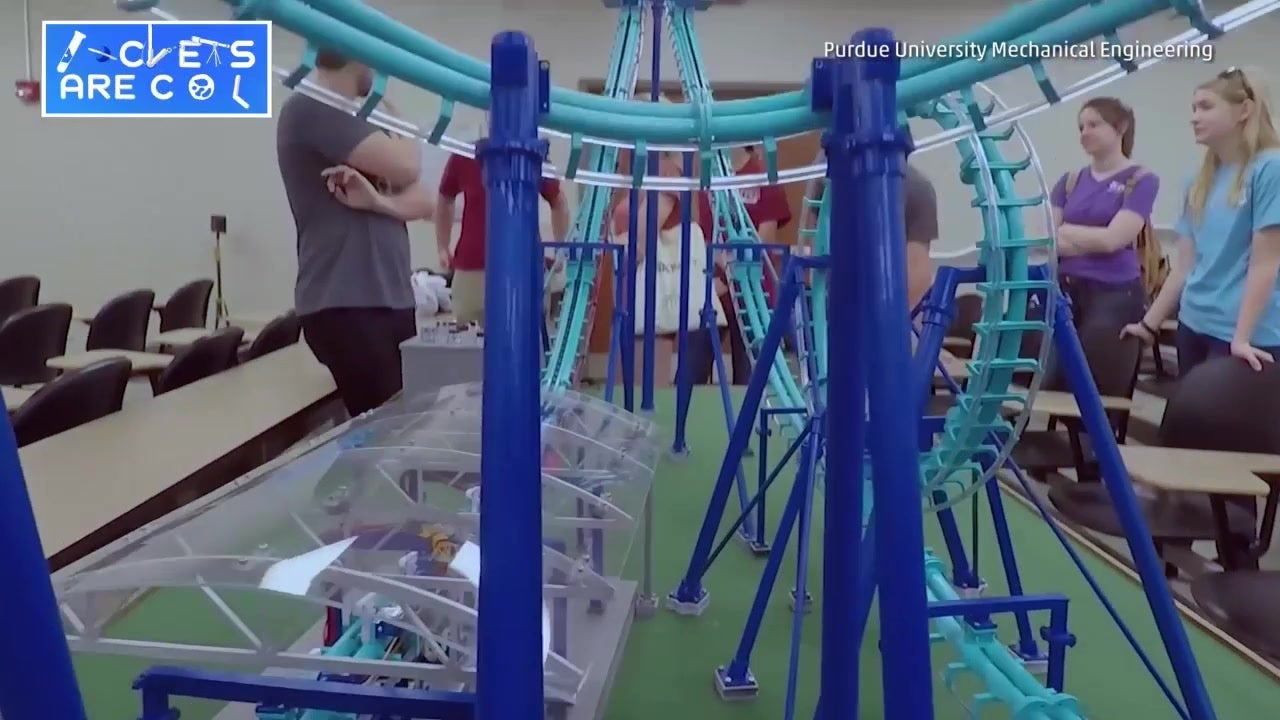 3D-Printed Roller Coaster is Fully Functional