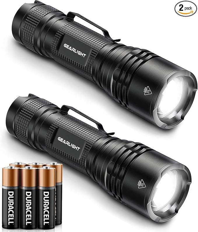 GearLight LED Tactical Flashlight