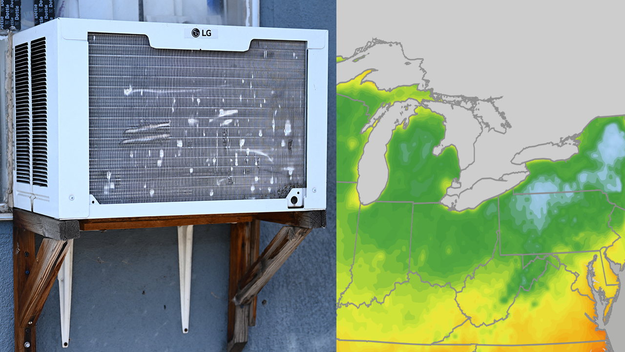 Midwest, Northeast gets A/C break from heat, wildfire smoke