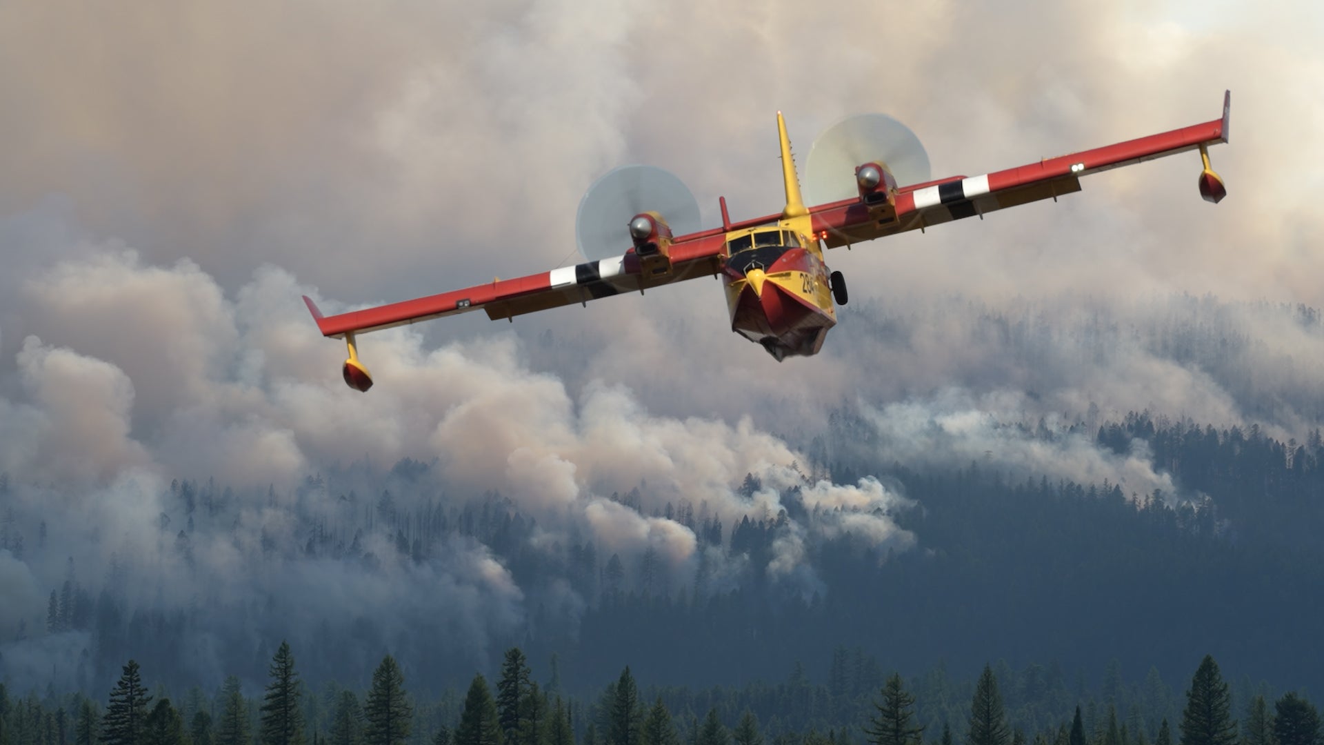Why harsh wildfire weather also grounds planes that fight it