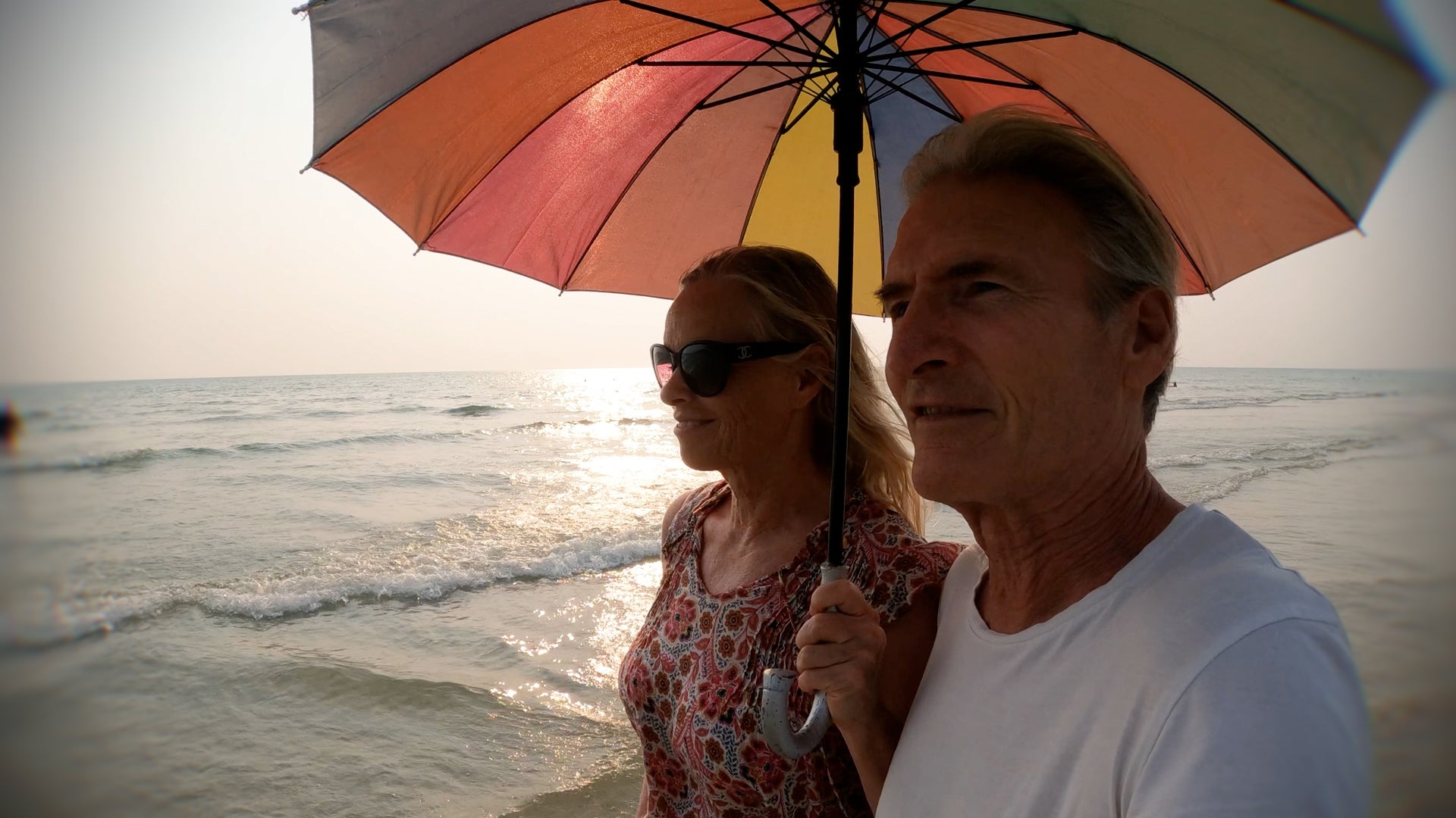Think you're sunburn safe under an umbrella? Think again