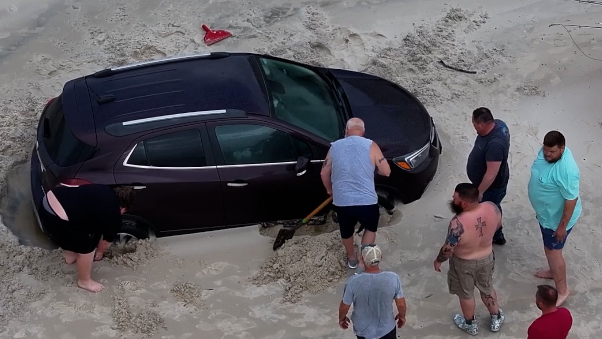 TS Bertha floods roads, cuts power on Dauphin Island