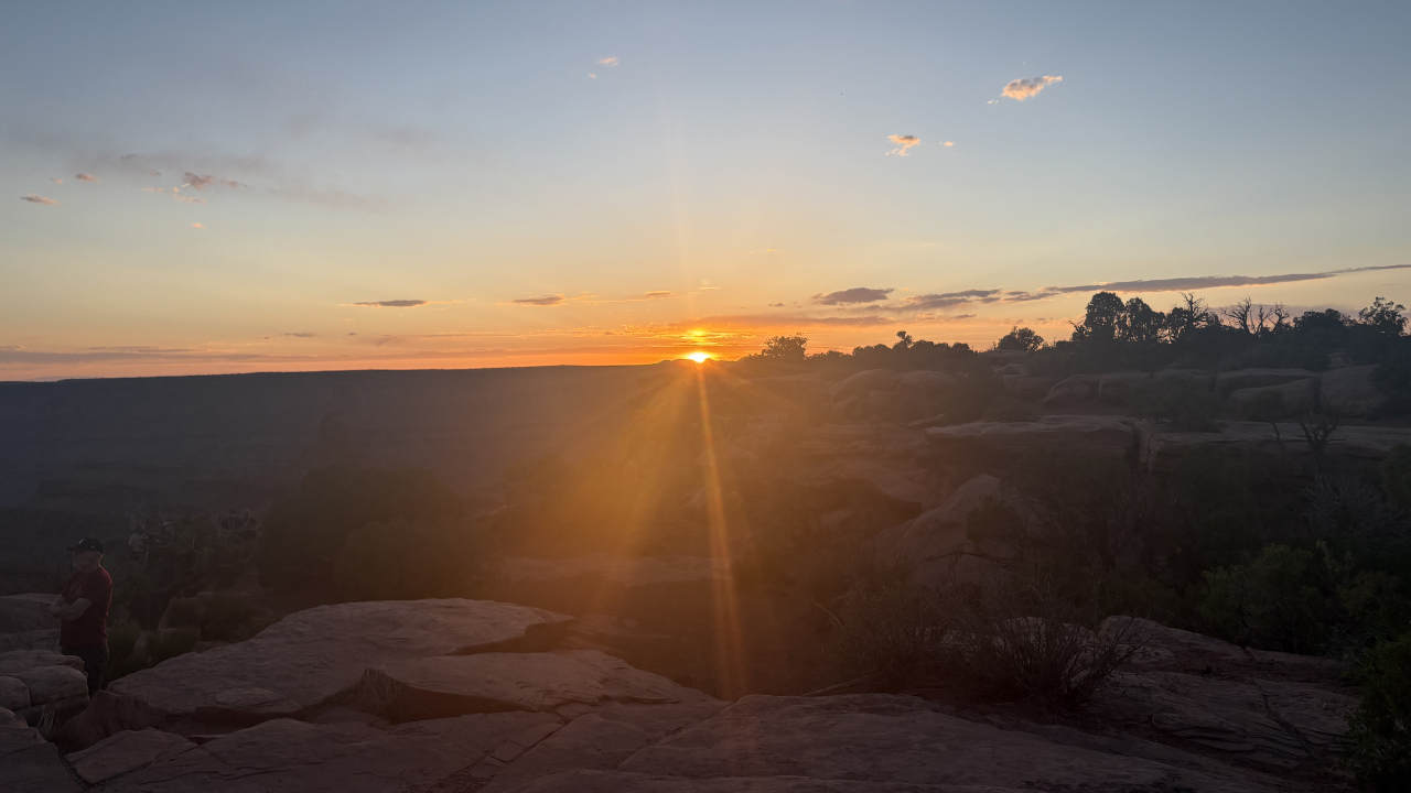 Sunset at Dead Horse Point State Park