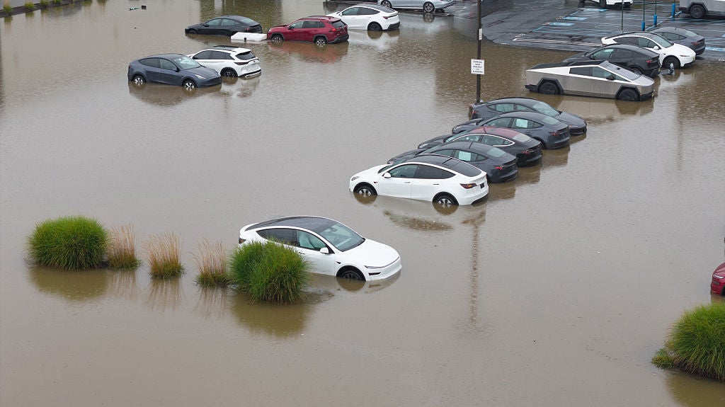 EVs flooded
