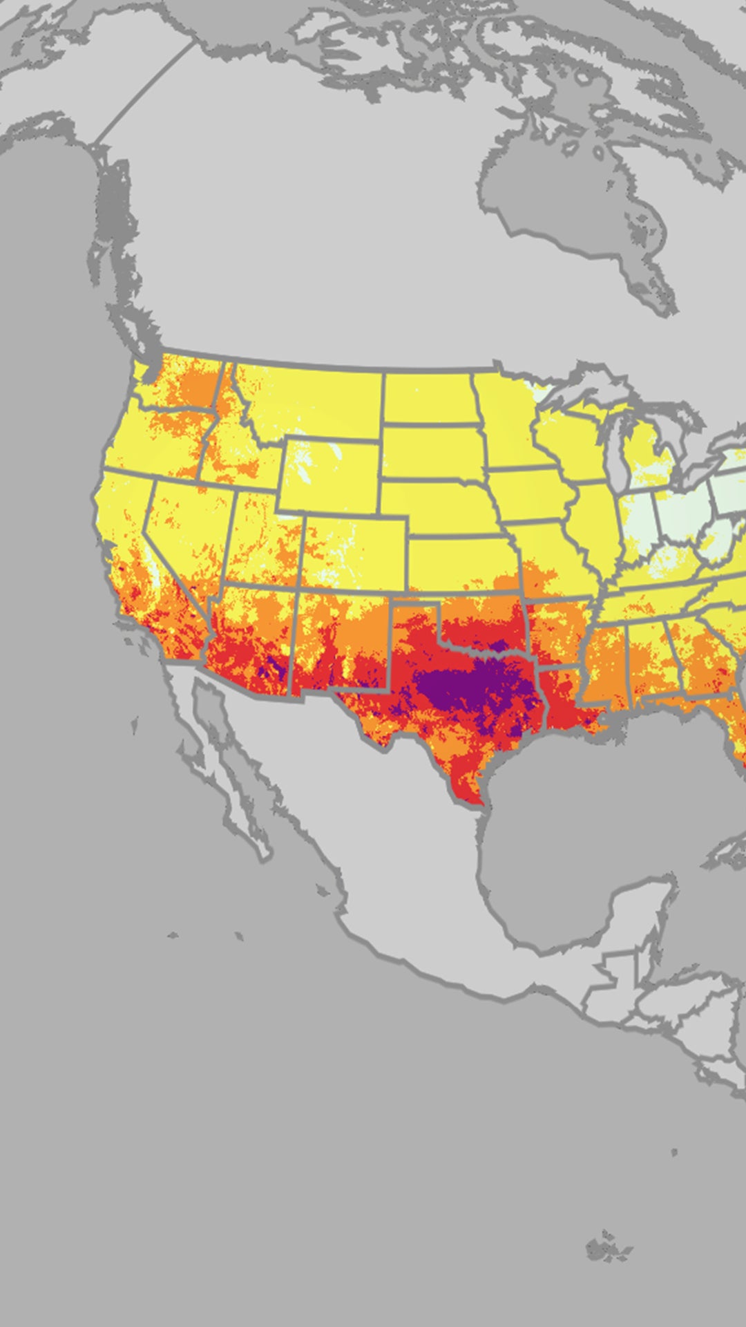 Extreme heat for Southern Plains, Southwest