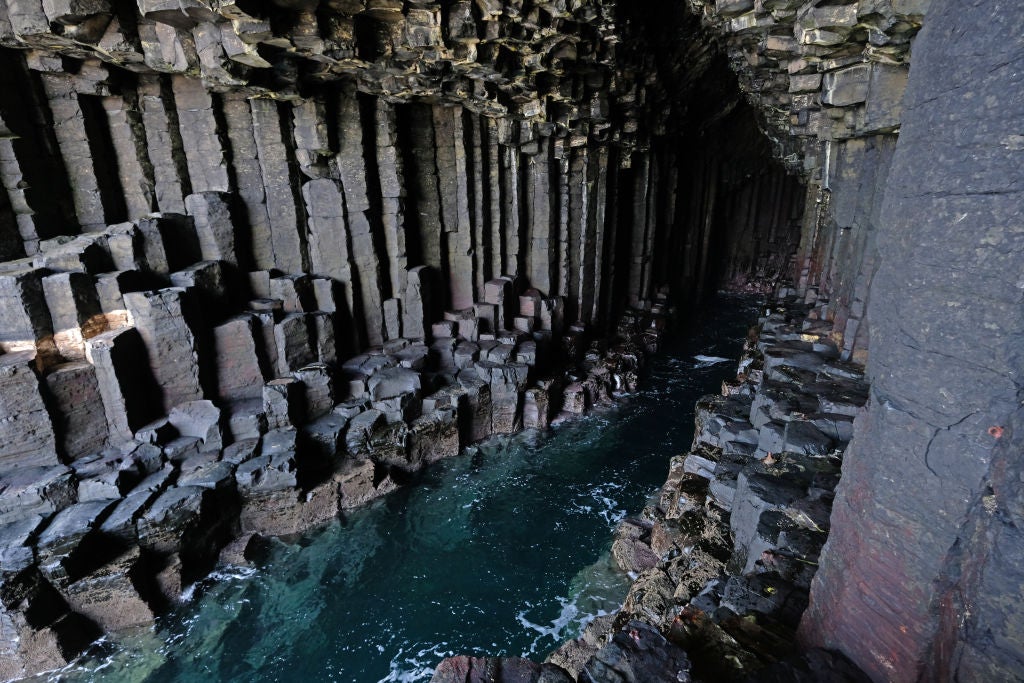a cave