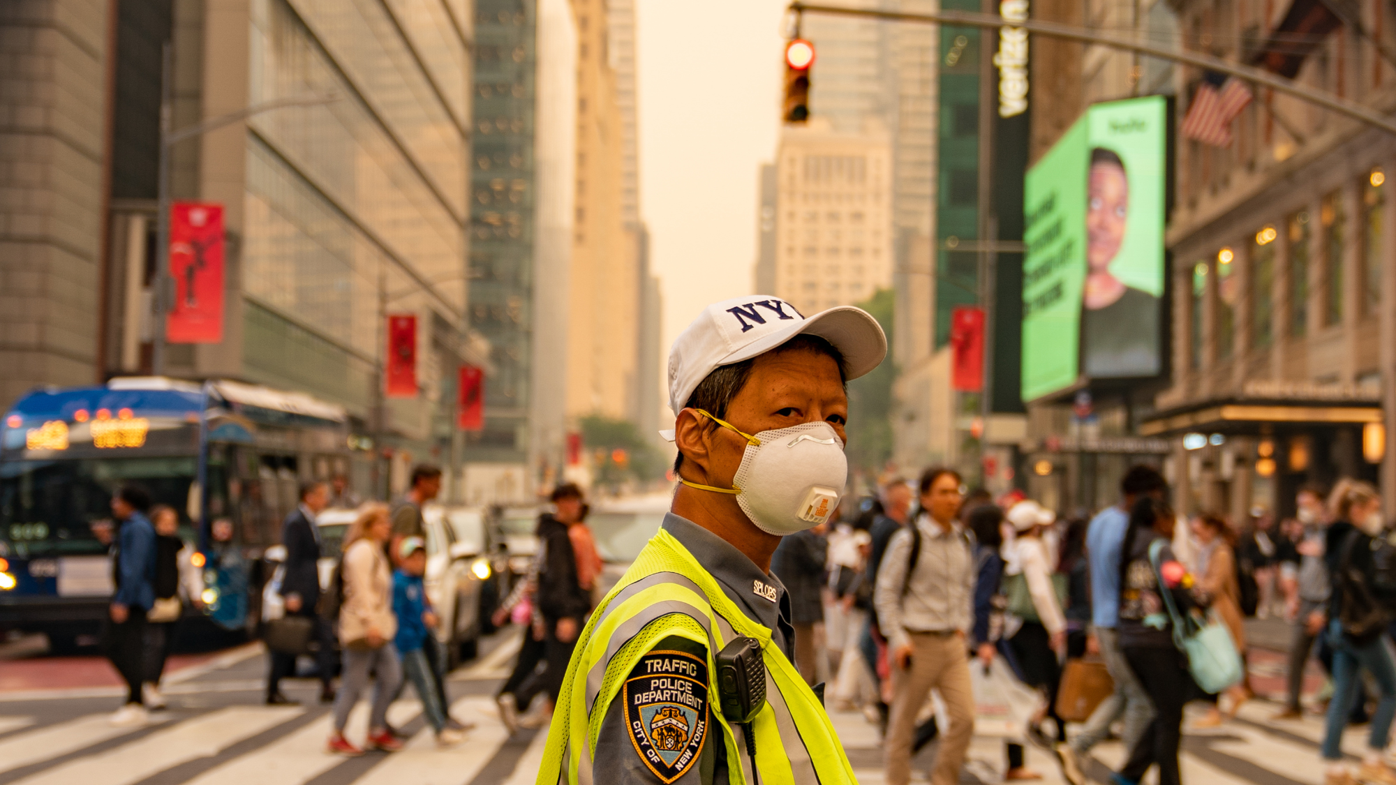  Smoke From Canadian Wildfires Blows South Creating Hazy Conditions On Large Swath Of Eastern U.S.