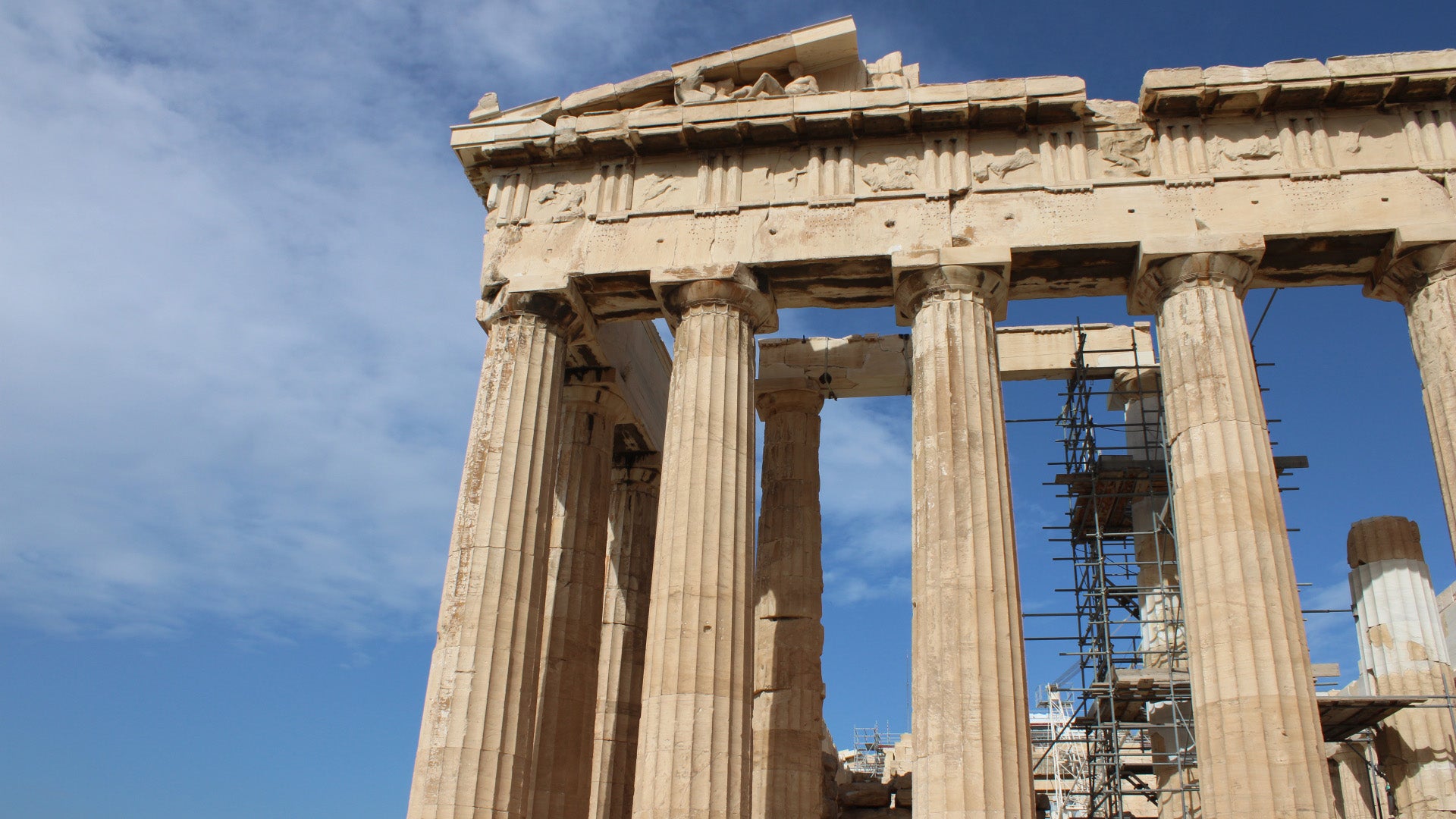 The Parthenon in Athens, Greece taken on May 16, 2026.