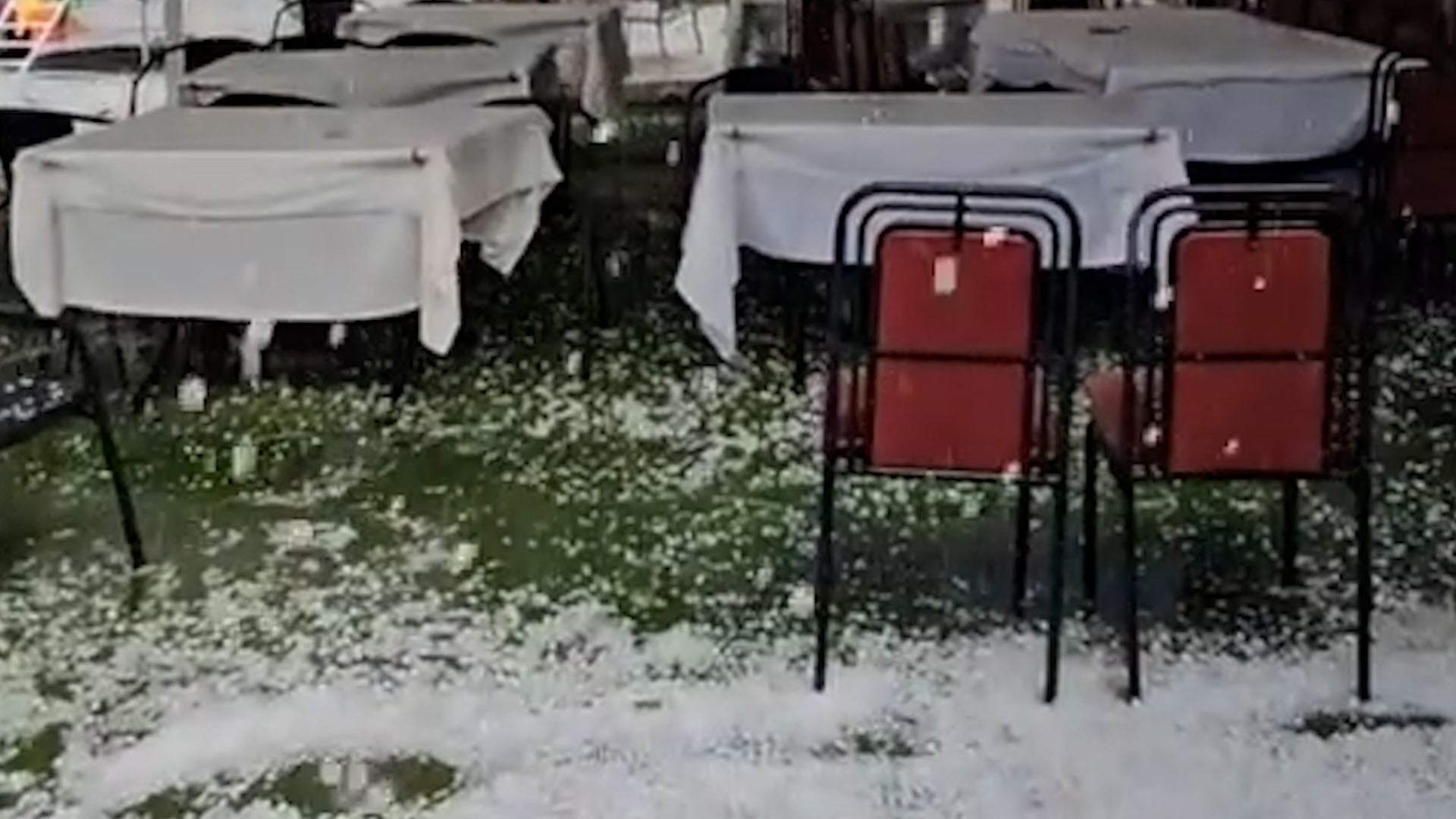 Summertime in Greece &hellip; and it&rsquo;s hailing?