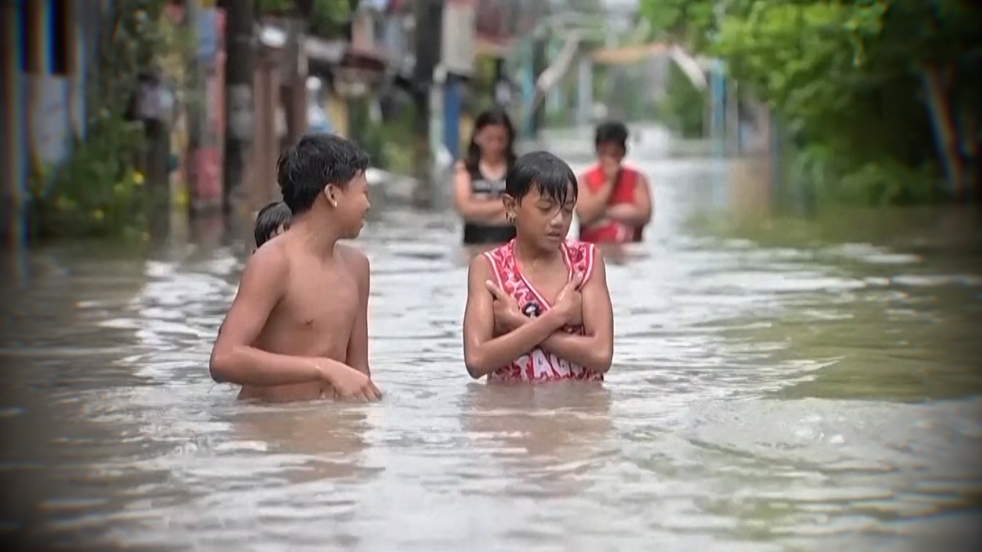 Typhoon Dolphin enhances monsoon rain and floods Philippines