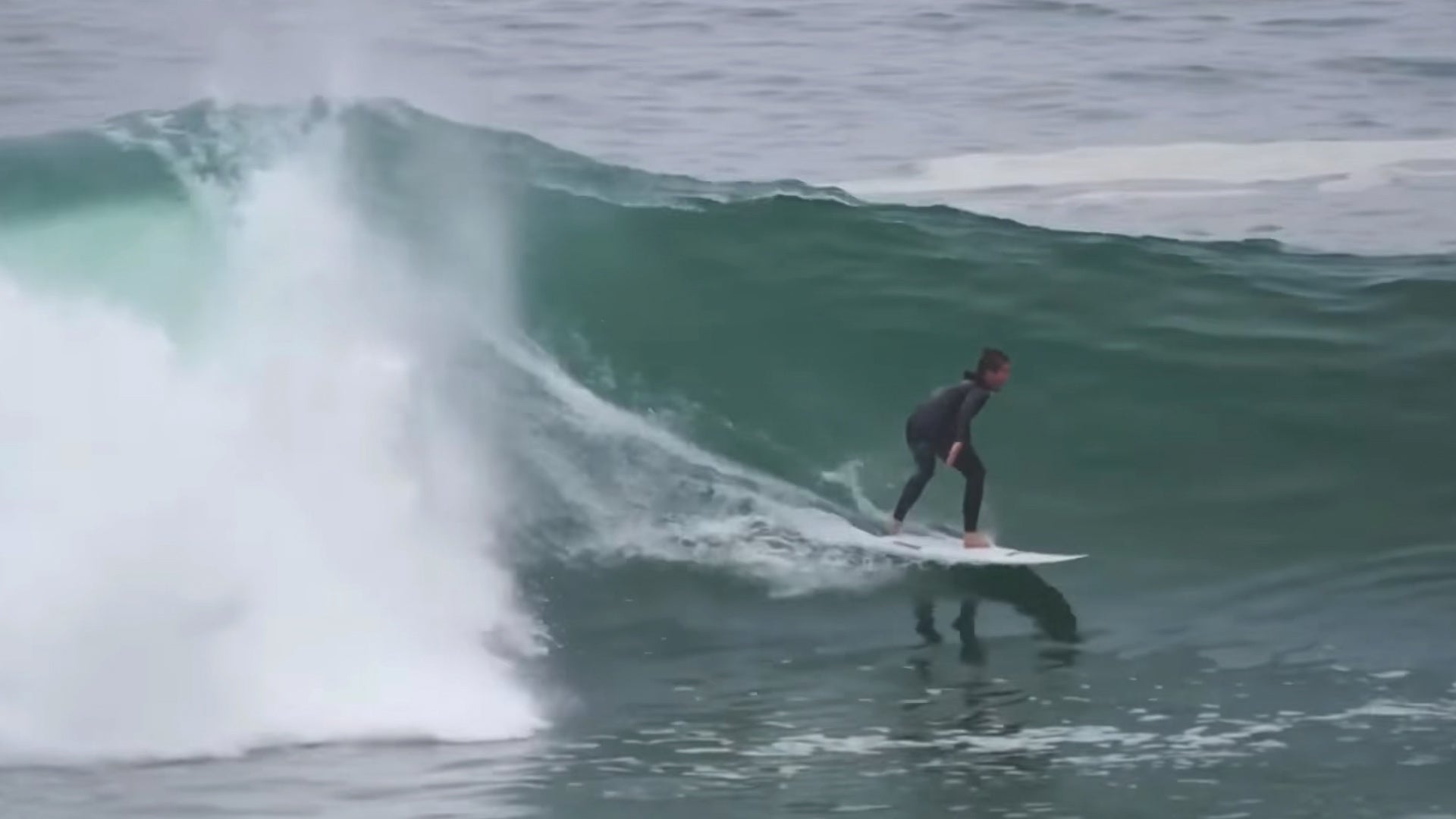 Massive waves slam southern California beaches
