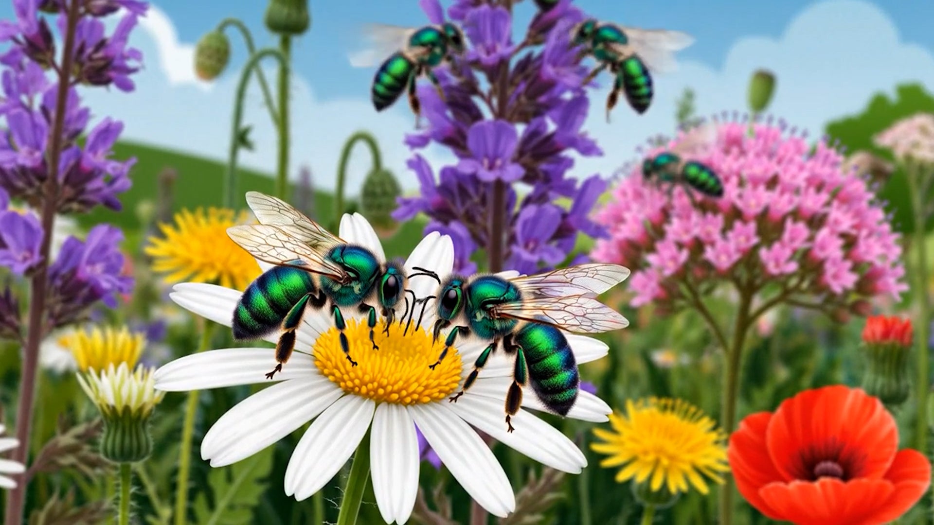 Sweat bees change color based on humidity levels