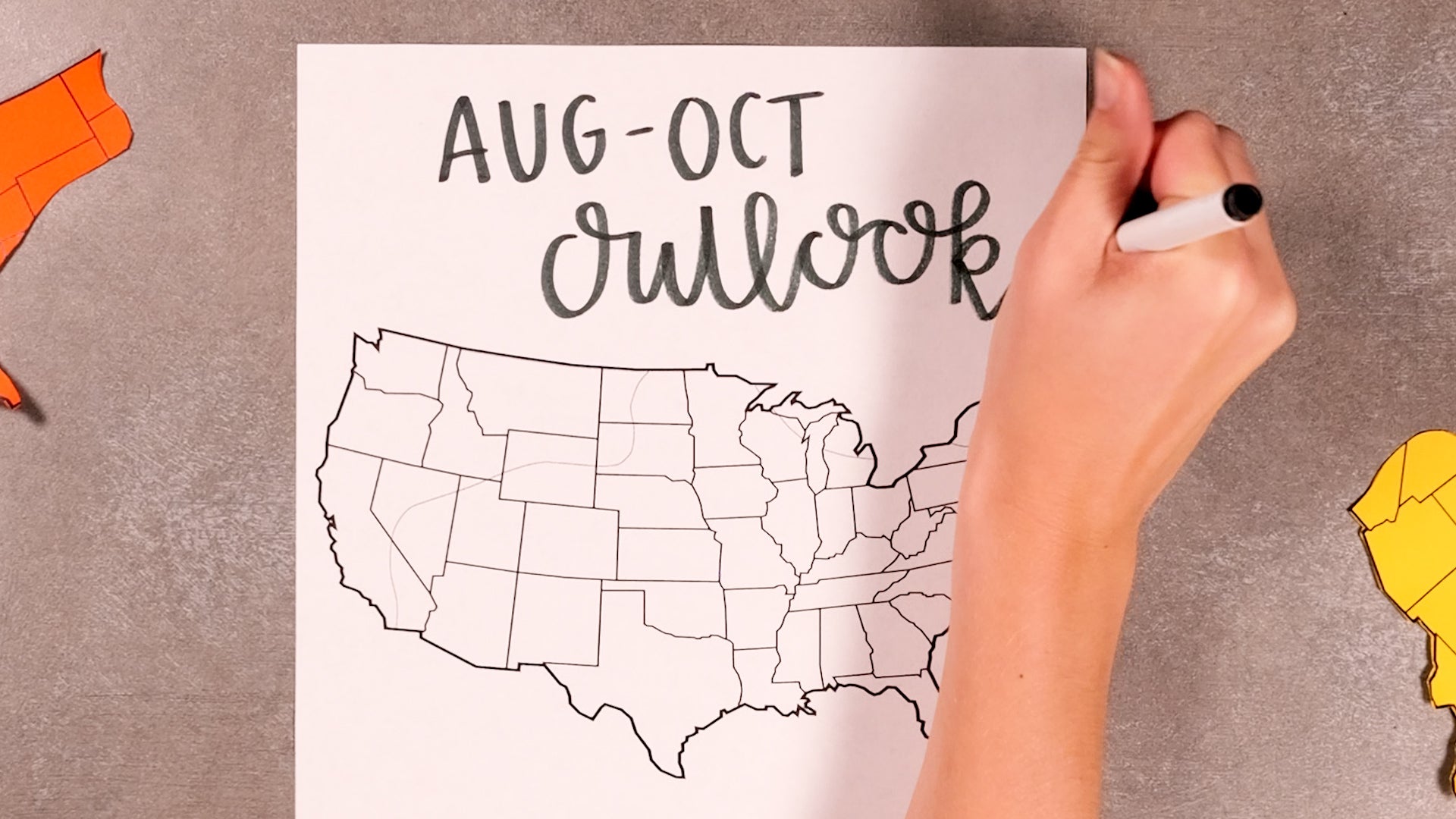 How will it feel from August to October where you live?